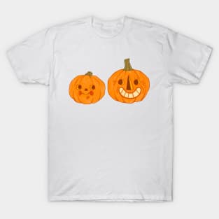 Mischievous Pumpkin Guy and Gal T-Shirt